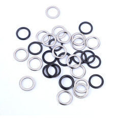 200 Pcs Skateboard Speed Washers Truck Axle Washers Rings for Speed Bearing