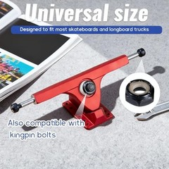 16 PCS Skateboards Washers Skateboard Truck Nuts Roller Skate Washers Skate