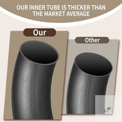 2.75/3.00-21” Heavy Replacement Inner Tube, 80/100-21(300/325-21) Replacement