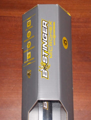 Bee Stinger MicroHex 10″ Stabilizer in Matte Black w/Green – B Stinger