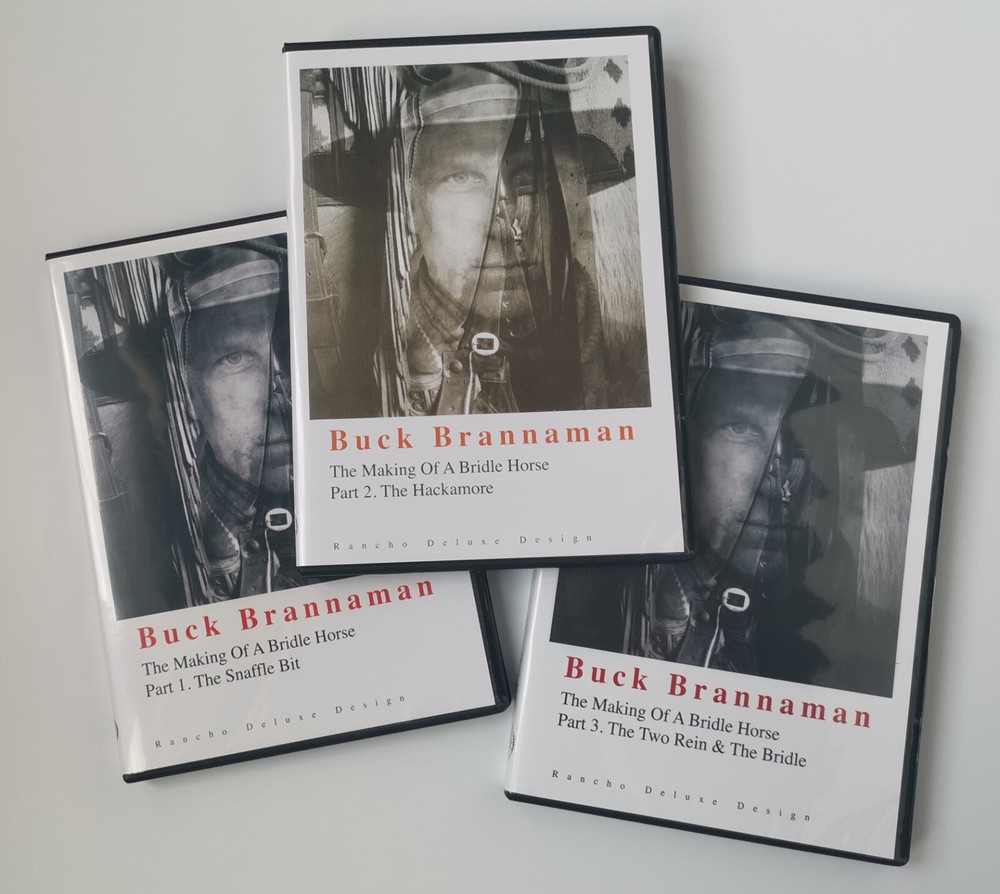 Buck Brannaman – The Making of a Bridle Horse Part 1, 2, 3 DVD Set