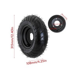 48V 1000W Differential Motor 30″Rear Axle Kit 13×5.00-6 Tire for Trike Golf Cart