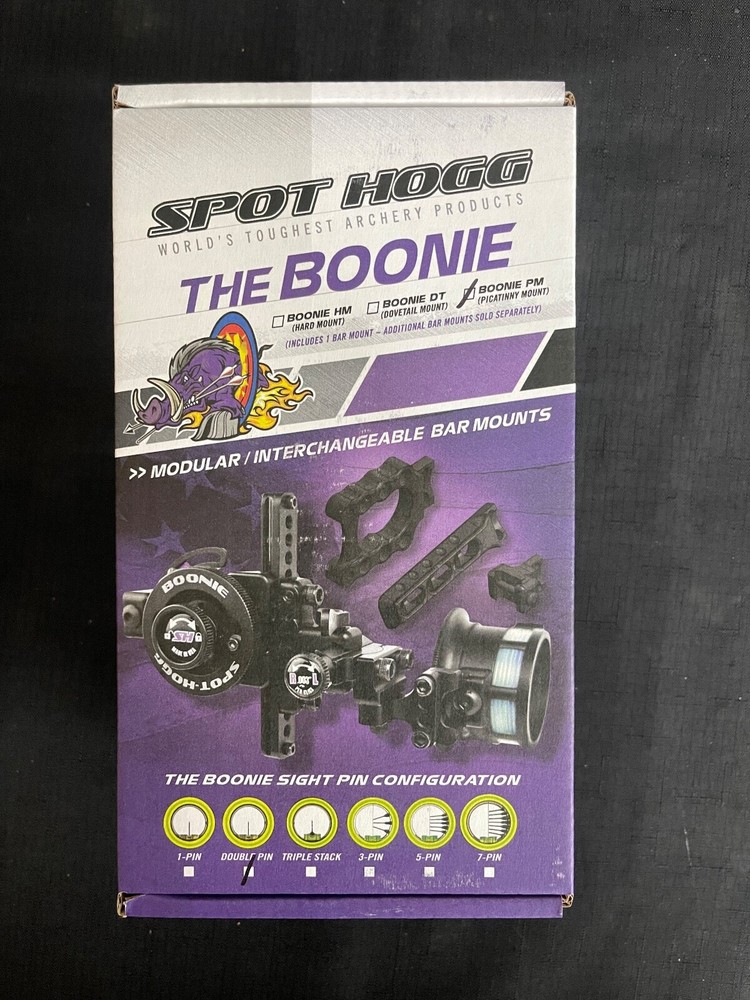 Spot Hogg Boonie PM Double Pin .019 RH Picatinny Mount BRAND NEW