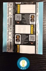 Pack Panini 2026 From Spain 7 stickers. No bard code in the reverse