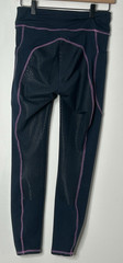 Riding Sport Dover Saddlery Leggings Navy Blue Medium Made in India Equestrian
