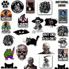 200 PCS Stickers for Adults Funny for Water Bottle, Laptop, Helmet, Cars, To…