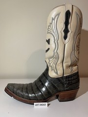 Black Jack Hand Made (USA) American Alligator Boots 8.5D