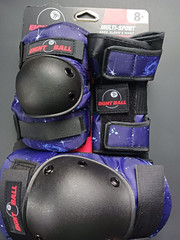 Eight Ball Multi-Sport Protective 3-Pack Knee & Elbow Pads Wrist Guards Ages 8+