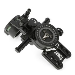 1 Pin Compound Bow Sight Pointer Adjustable Lens Adaptor 4x 6x 8x Scope Sight