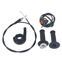 7/8″ 22mm Twist Throttle Cable Handle Kit For Predator 196cc 212cc 6.5hp Coleman