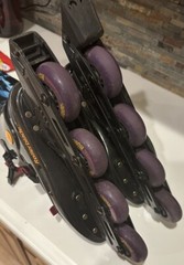 AstroBlade Rollerblade Size 8. Vintage In-Line Skates Astro Blade Black 70050080
