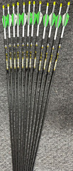 6 NEW Victory HLR 300 Elite V1 .001 Hunting Arrows CUSTOM Q2i Fletched & Wrap
