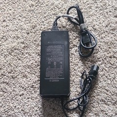 AlveyTech XVE248-S760300 Fast Charging Power Adapter for Electric Scooter, Black