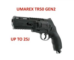 Umarex T4E TR50 Gen 2 (2292176) CO2 Paintball Marker Revolver – New/Modified 25J