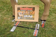 Portable 3D Archery Target Stand: Powder-Coated, Adjustable from 18.25″ to 29″
