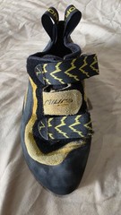 2 Pair of La Sportiva Miura VS Climbing Shoes (Freshly Resoled) USM 7-1/2, EU 40