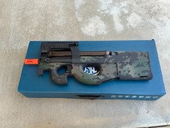 EMG KRYTAC FN Herstal P90 Airsoft AEG Training Rifle w/ Custom Cerakote BLK CAMO