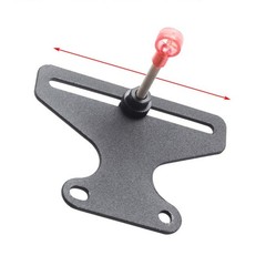 1 Pin Recurve Bow Sight T Shape Calibrated Sight Easy To Install Practice Target