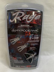 RAGE HYPODERMIC NC (NO COLLAR) 100 GRAIN BROADHEADS 3-PACK (TDW032365)