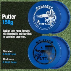 6pcs Disc Golf Set Disc Golf Starter Set Disc Golf Frisbee Discs Outdoor