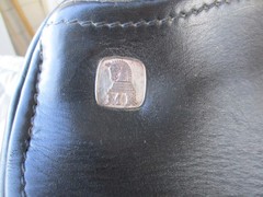 16.5» MK Marcus KREHAN Black English dressage Saddle w Leathers & irons