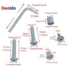 Replacement of Shaft Gaskets for Inline Skates Skateboard Tools Skateboard Screw