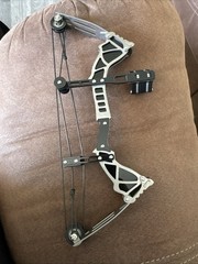 9.5″ Mini Compound Bow Kit with 12 Arrows for Target Shooting and Archery