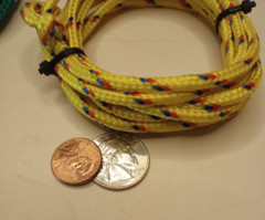 X-SMALL LARIAT LASSO PRACTICE ROPE~ for Table Top «Original Cowboy Toy»