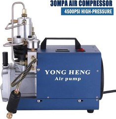 YONG HENG 4500PSI 30Mpa High Pressure PCP Air Compressor Pump Rifle Airgun Scuba