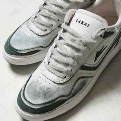 Lakai Shoes Terrace – Cream/Pine Leather