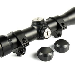 .22 Rim Fire RF 2-7×32 Illuminated Rangefinder Scope /w 3/8″ Base Dovetail Ring