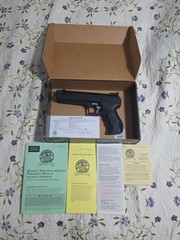 Beeman P3 Air Pistol Germany – .177 Caliber Pellets w/Box And Papers