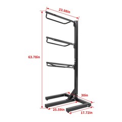 3 Tier Powder Coated Saddle Rack Stand Portable For Western Horse Pad Rack