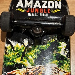 ORGANIKA Adelmo Jr skateboard deck Trucks Wheels Amazon Jungle 31” Nice!