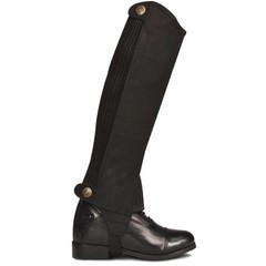 Ovation Unisex Kids’ Amara Ribbed Half Chaps – Durable Synthetic Leather Eque…