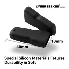 Deerseeker Recurve Bow Tip Protector Longbow Tip Guard Archery Silicon Recurv…