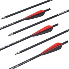20″ 12pcs Carbon Crossbow Bolts +/or Broadheads Half Moon Nocks OD 8.8mm Hunting