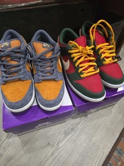 Nike SB Dunk Low Pro Skate Shoes Multicolor US 14 Medium (D, M)