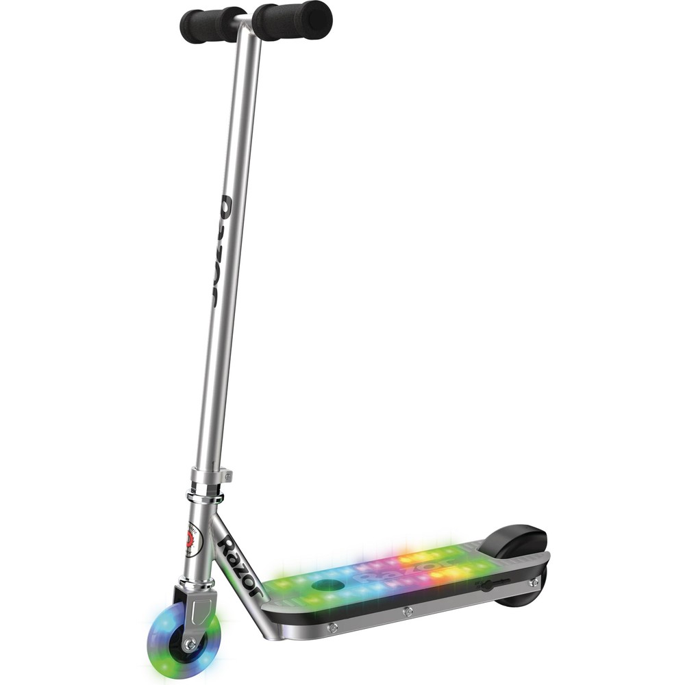 Razor 13111712 Color Rave Electric Scooter – Colorful Light-Up Deck
