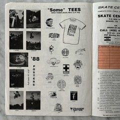 Vintage Skate Central Skateboard Catalog Fall 1988 Santa Cruz Natas Grosso Hosoi