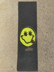 Mob Skateboard Grip Tape Nirvana Happy Face Yellow Disorder 420 Jessup Grizzly