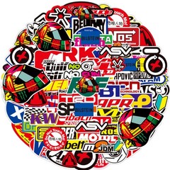 Lot Set of 100 Motorcycle Motocross Decals Stickers Racing ATV UTV Dirtbike Cool