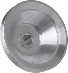22mm Bore 54mm-150mm Outter Dia Aluminum 5 Slot A Type Pulley 5 Step Pulley Belt