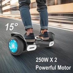 Commugo K3 Adults Off Road 6.5″ Hoverboard Bluetooth 220 lb Weight Limit UL2272
