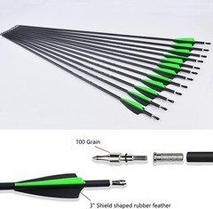 60» Takedown Hunting Bow 20-60lb Recurve Bow Wooden Adult Archery Target RH US