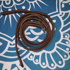 Luc Childeric 44 Inch Stirrup Leathers Calfskin Wrapped Made In France