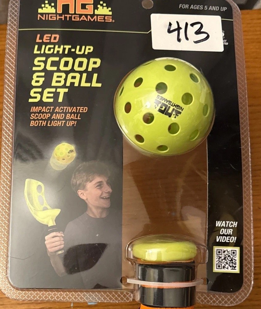 Nightgames, LED light up scoop and ball set