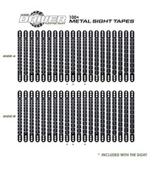 Axcel Driver Metal Sight Tapes 100+ – Slotted (Scales 33 & 34)