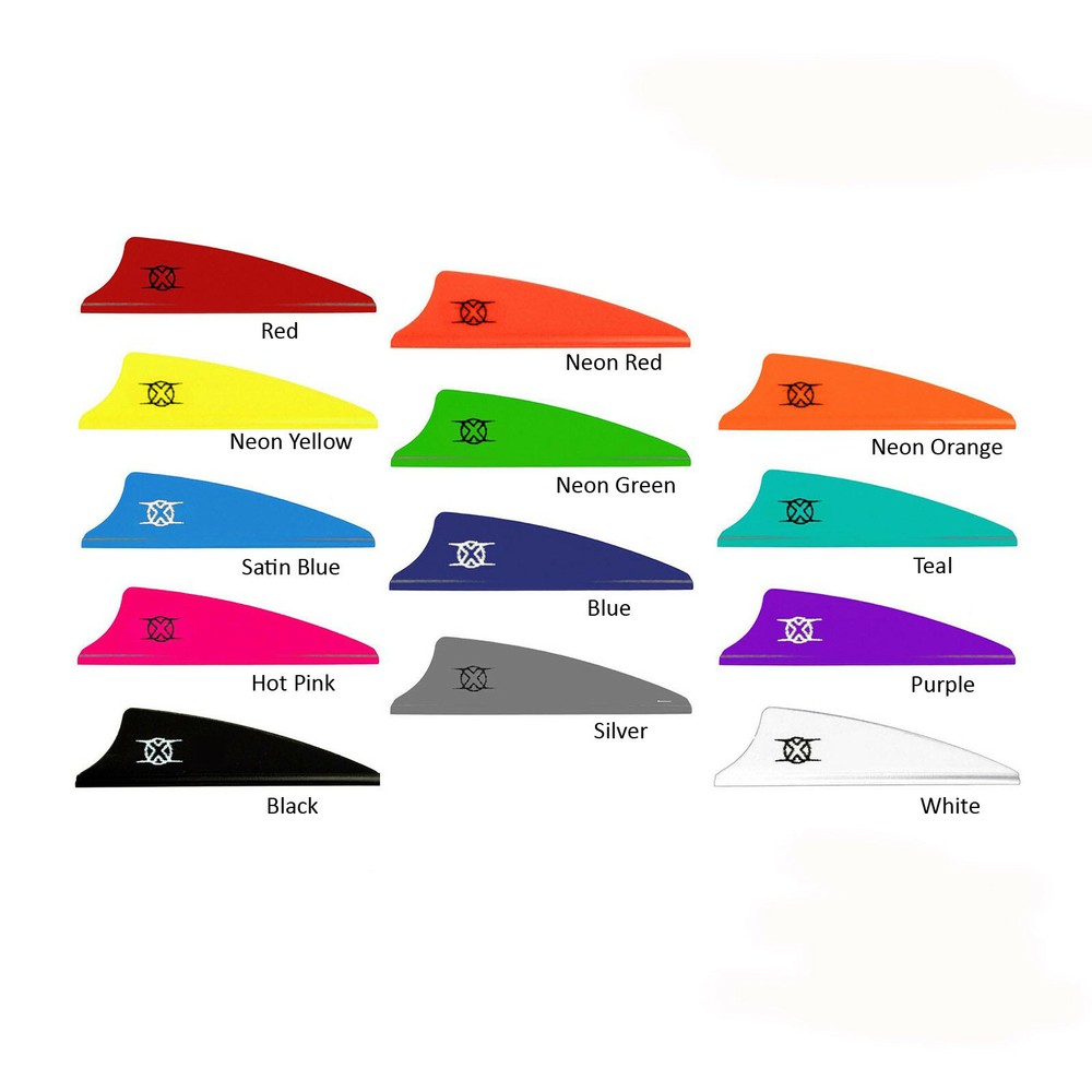Bohning 2.25-Inch Shield Cut X-Vanes (100-Pack)