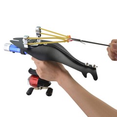 Bow Fishing Catapult Kit Bowfishing Darts Reel Set Archery Hunting Shooting